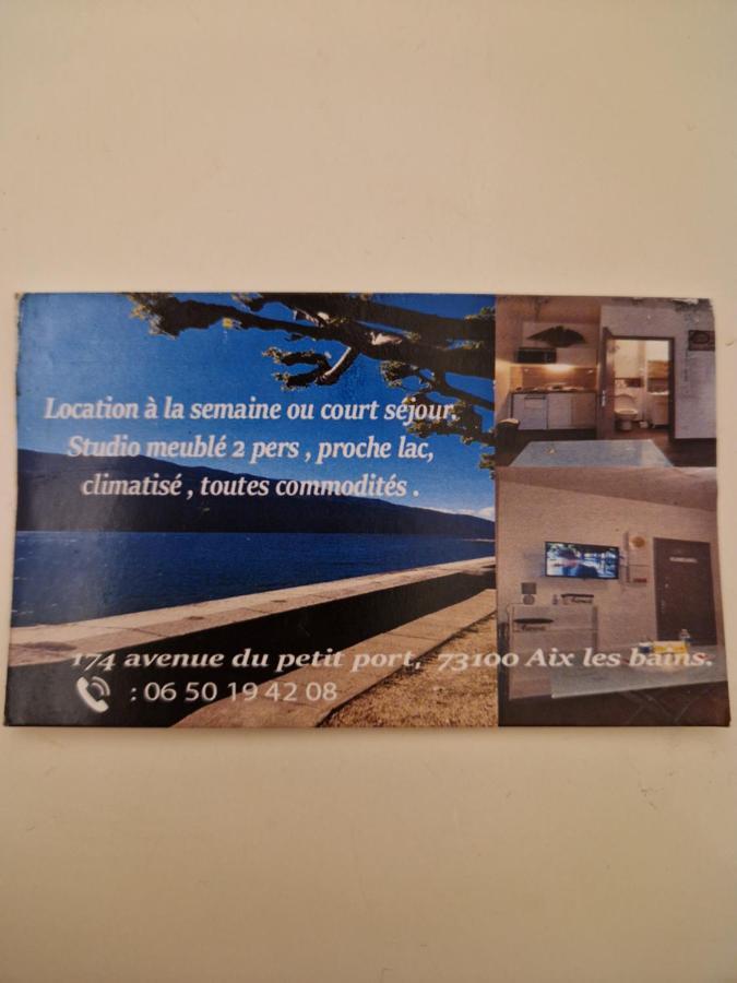 Studio Meuble Au Rdc , Proche Lac エクスレバン エクステリア 写真